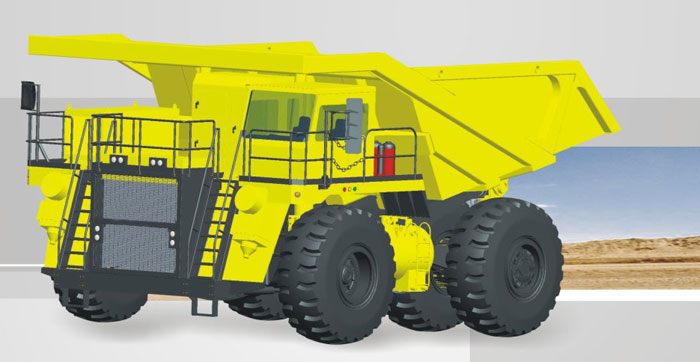 GW3110 AC Drive Mining Truck