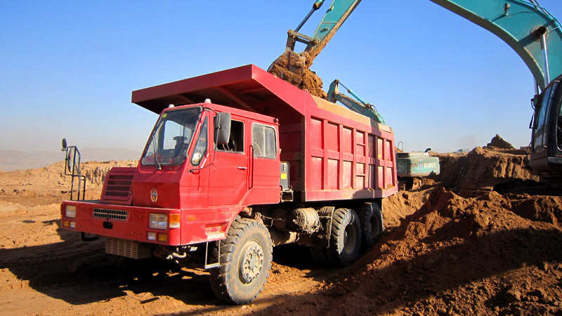 GW Off-Road Ore Mining Dumper
